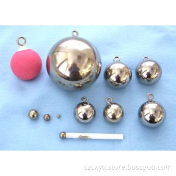 IEC UL 500g 535g stainless steel impact test ball for impact testing